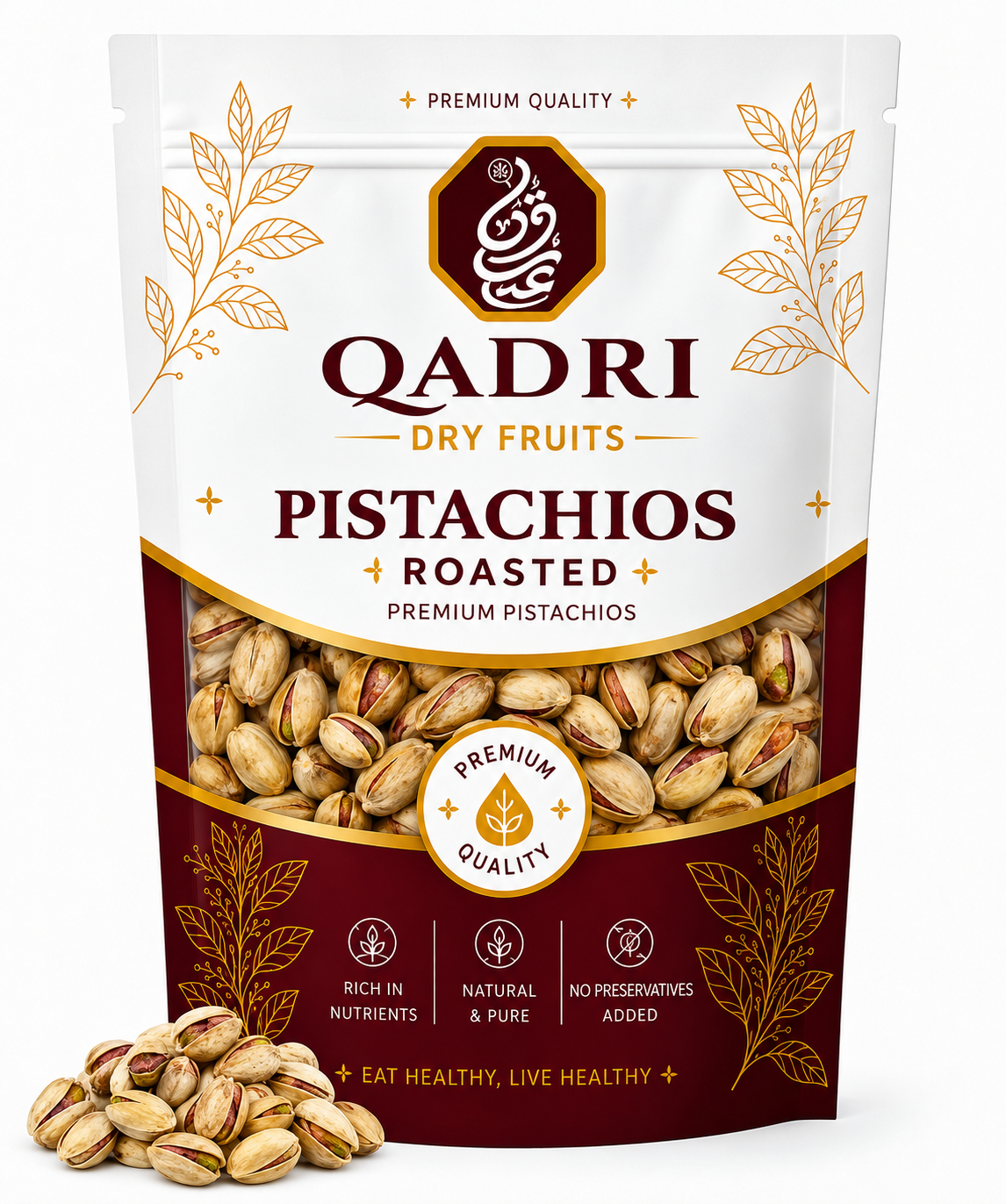 3303d754-5371-4009-8bda-00e33683fcd8 Pistachios Salted (Namkeen Pista) 500-Gm - Image 1